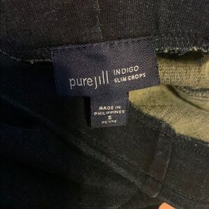 Indigo Blue Ankle Cropped Pants